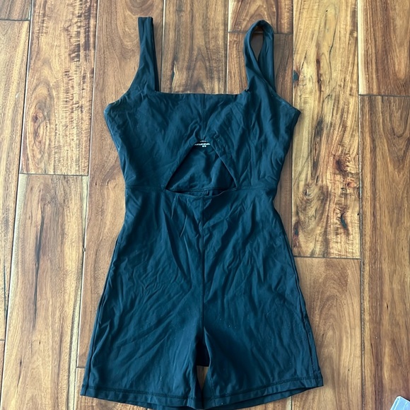 WEWORE WHAT black romper - Picture 1 of 3